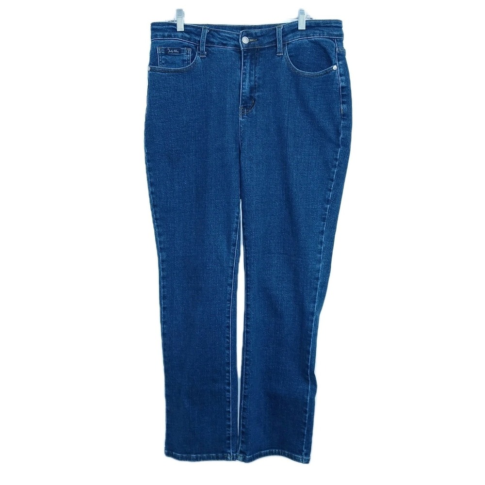 Judy Blue Designer Jeans 14W Women Straight Leg Denim JB88467 Western Stretch